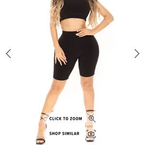 Fashion Nova biker shorts